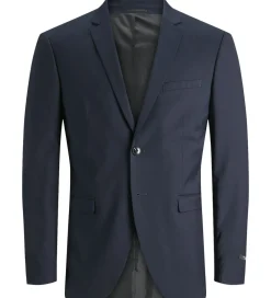 Børn Jack & Jones Konfirmationstøj|Jakkesæt Og Blazers|Blazer - Noos - JprSolar - Dark Navy