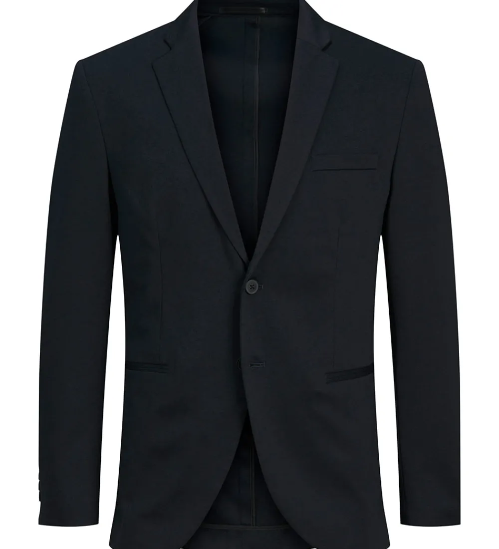Børn Jack & Jones Konfirmationstøj|Jakkesæt Og Blazers|Blazer - Noos - JjeJaxon - Dark Navy