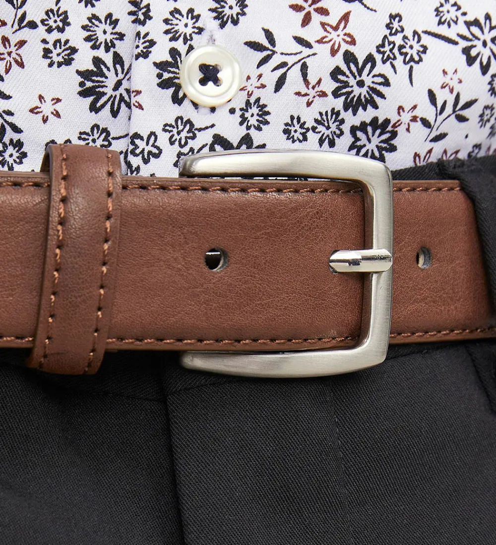 Børn Jack & Jones Bælter>Bælte - Noos - JacAnton - Cognac