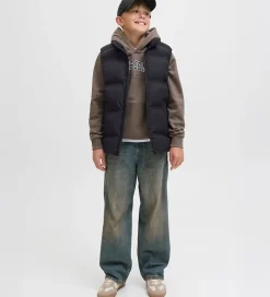 Børn Jack & Jones Dunveste Og Dyneveste|Dynevest - JjeSoho - Sort