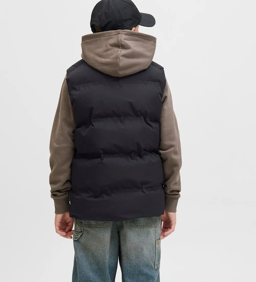 Børn Jack & Jones Dunveste Og Dyneveste|Dynevest - JjeSoho - Sort