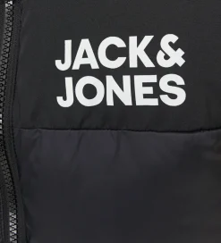 Børn Jack & Jones Veste|Dunveste Og Dyneveste|Dynevest - JjEtoby - Sort