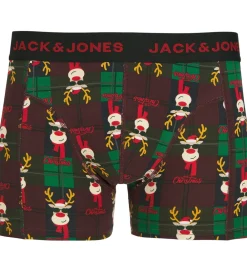 Børn Jack & Jones Undertøj|Gaveæske - Boxershorts/Strømper - JacRudolph - Wine