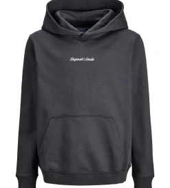Børn Jack & Jones Hættetrøjer>Hættetrøje - Sweat - JorNorrebro - Asphalt