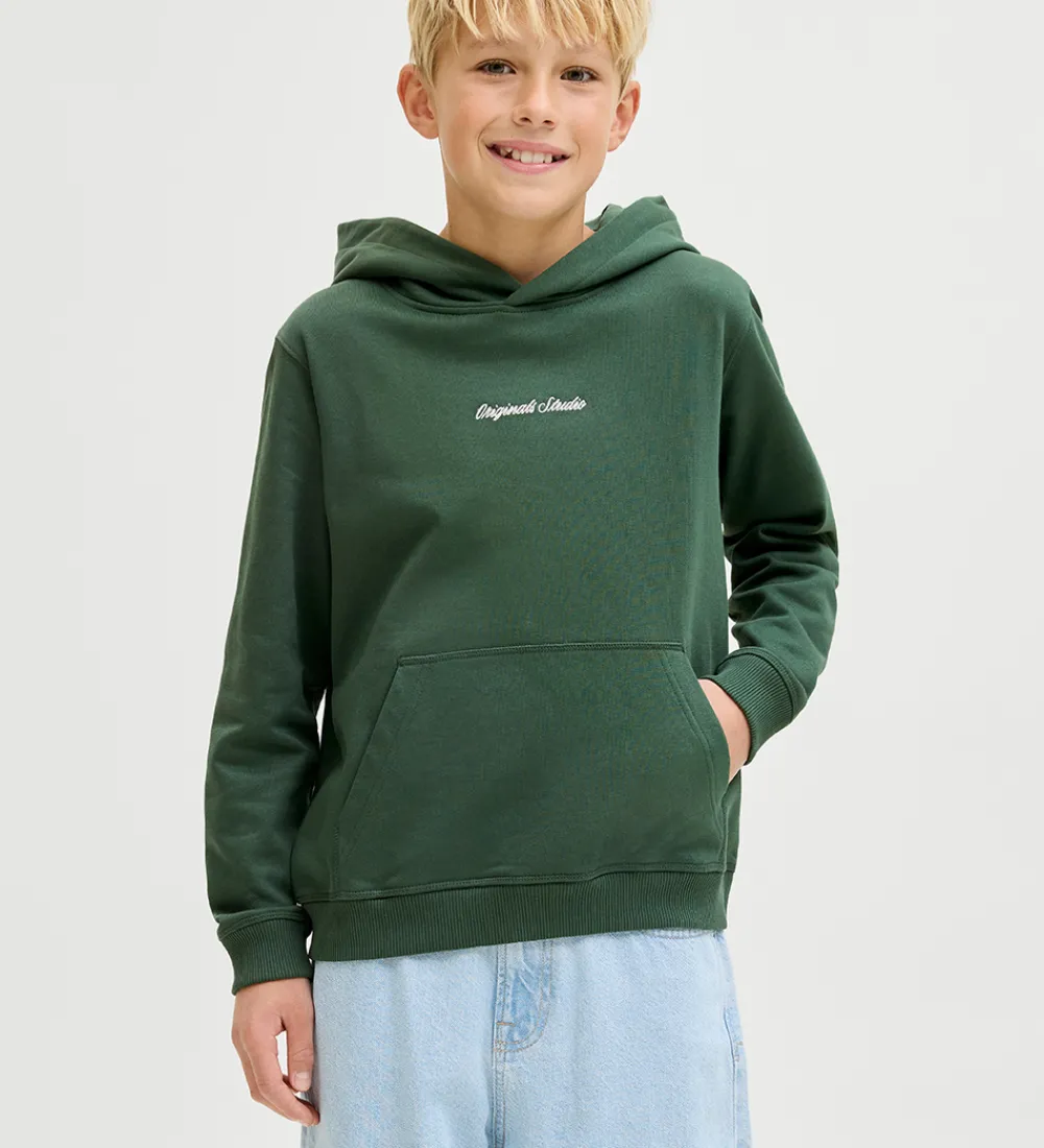 Børn Jack & Jones Hættetrøjer|Hættetrøje - Sweat - JorNorrebro - Sycamore