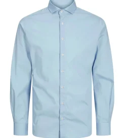 Børn Jack & Jones Konfirmationstøj|Skjorte - JjeAxel - Cashmere Blue