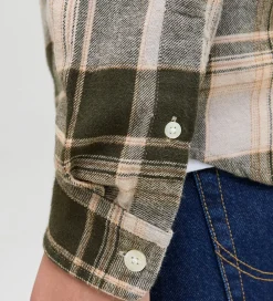 Børn Jack & Jones Skjorter|Skjorte - JprBlubrook - Peat m. Tern