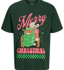 Børn T-Shirts|Juletøj>Jack & Jones T-shirt - JorHoliday Cartoon - Sycamore