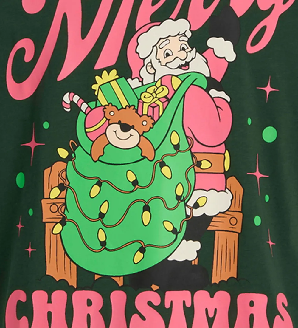 Børn T-Shirts|Juletøj>Jack & Jones T-shirt - JorHoliday Cartoon - Sycamore