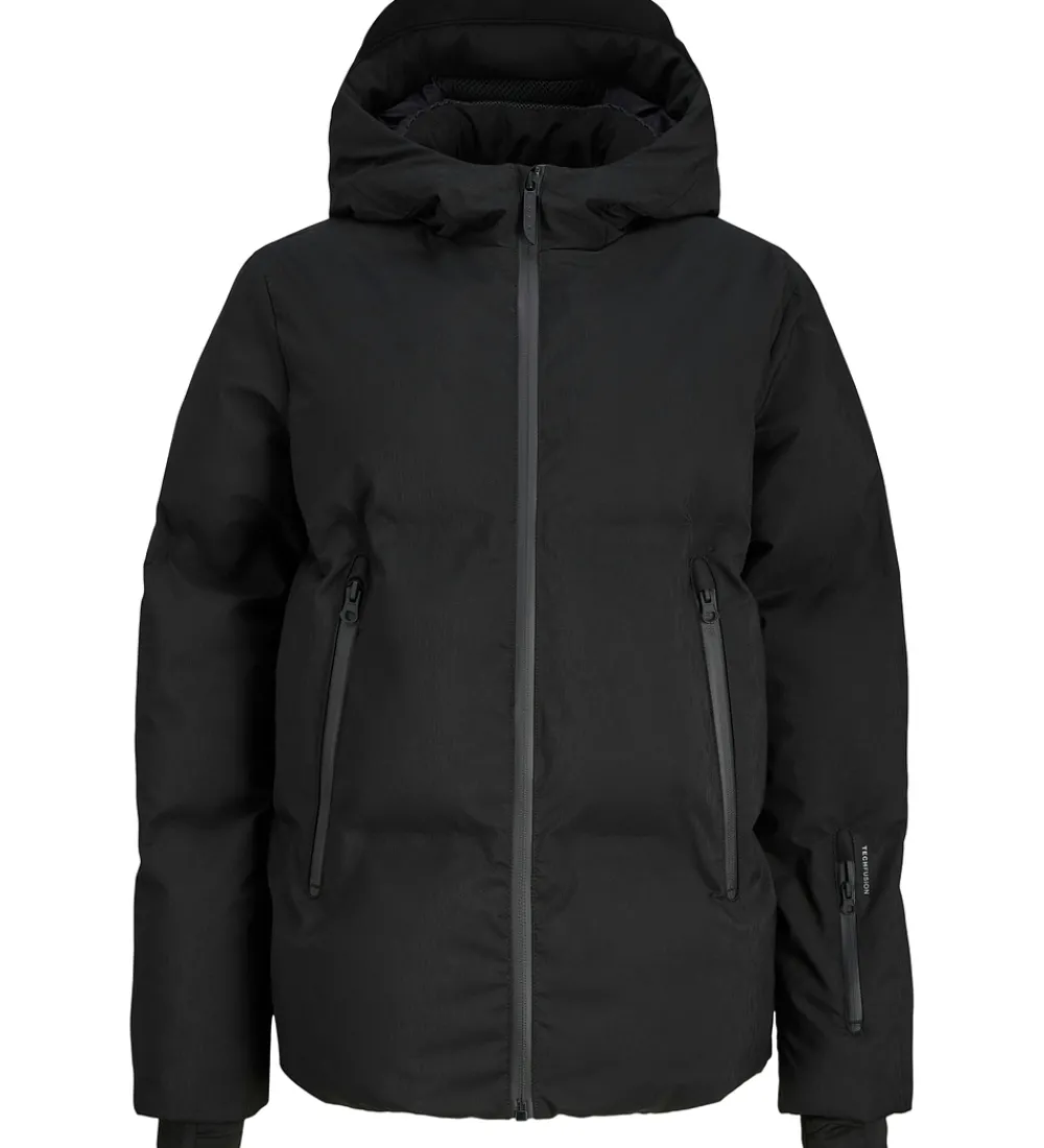 Børn Jack & Jones Basis|Vinterjakke - JcoFusion - Sort