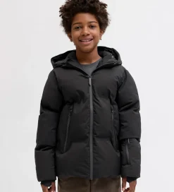Børn Jack & Jones Basis|Vinterjakke - JcoFusion - Sort