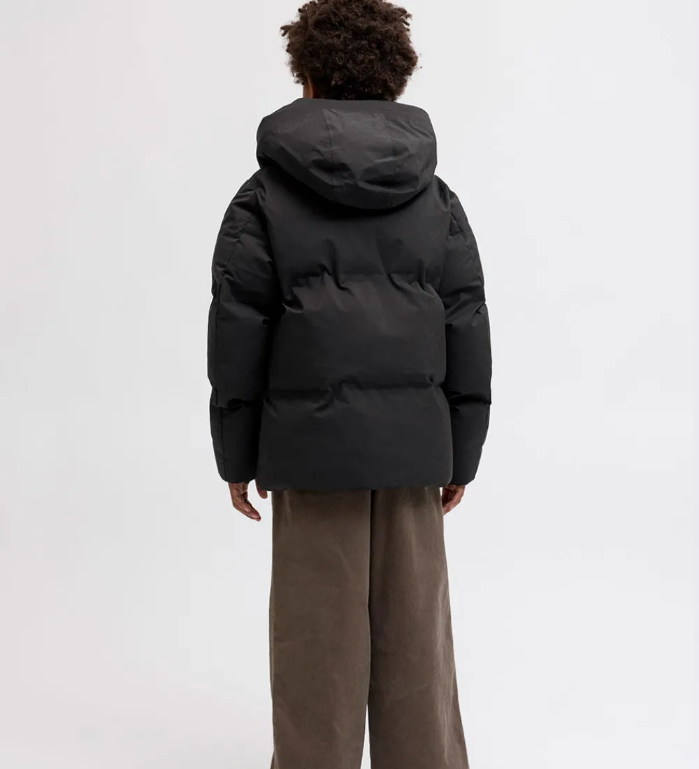 Børn Jack & Jones Basis|Vinterjakke - JcoFusion - Sort