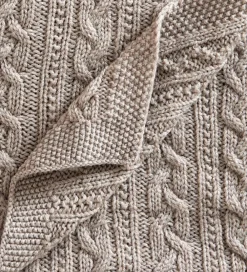 Børn Jack o Juno Tæpper|Børneværelset|Tæppe - 80x100 cm - Uld - Oatmeal