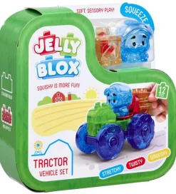 Jelly Blox Konstruktionslegetøj|Byg Og Klodser|Byggeklodser - Traktor