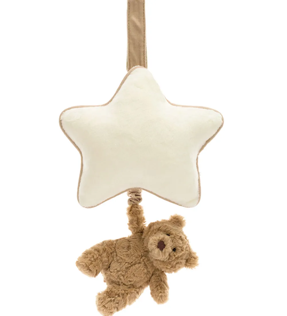 Jellycat Musikuroer|Musikuro m. Stjerne - Bartholomew Bear