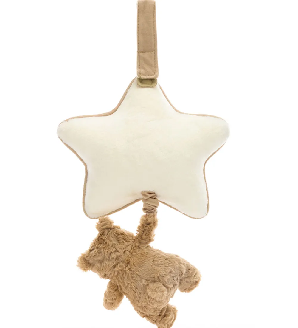 Jellycat Musikuroer|Musikuro m. Stjerne - Bartholomew Bear
