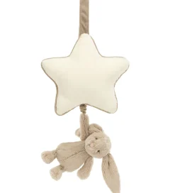 Jellycat Musikuroer>Musikuro m. Stjerne - Bashful Bunny - Beige