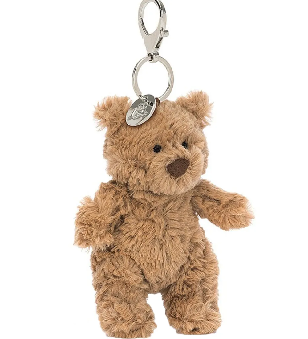 Jellycat Nøgleringe>Nøglering - 8 cm - Bartholomew Bear