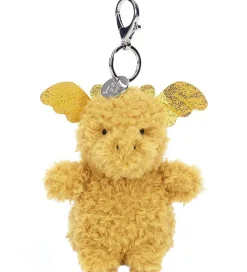 Jellycat Nøgleringe>Nøglering - 18x6 cm - Little Dragon