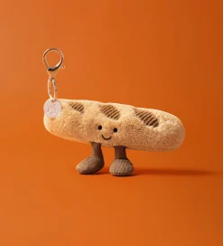 Jellycat Nøgleringe>Nøglering - 4x15 cm - Amuseables Baguette
