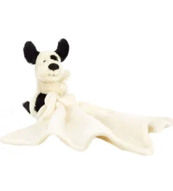 Jellycat Sutteklude Og Nusseklude|Nusseklud - 34x34 cm - Bashful Black & Cream Puppy