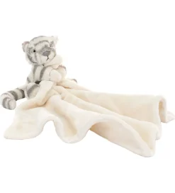 Jellycat Sutteklude Og Nusseklude|Nusseklud - 34x34 cm - Bashful Snow Tiger