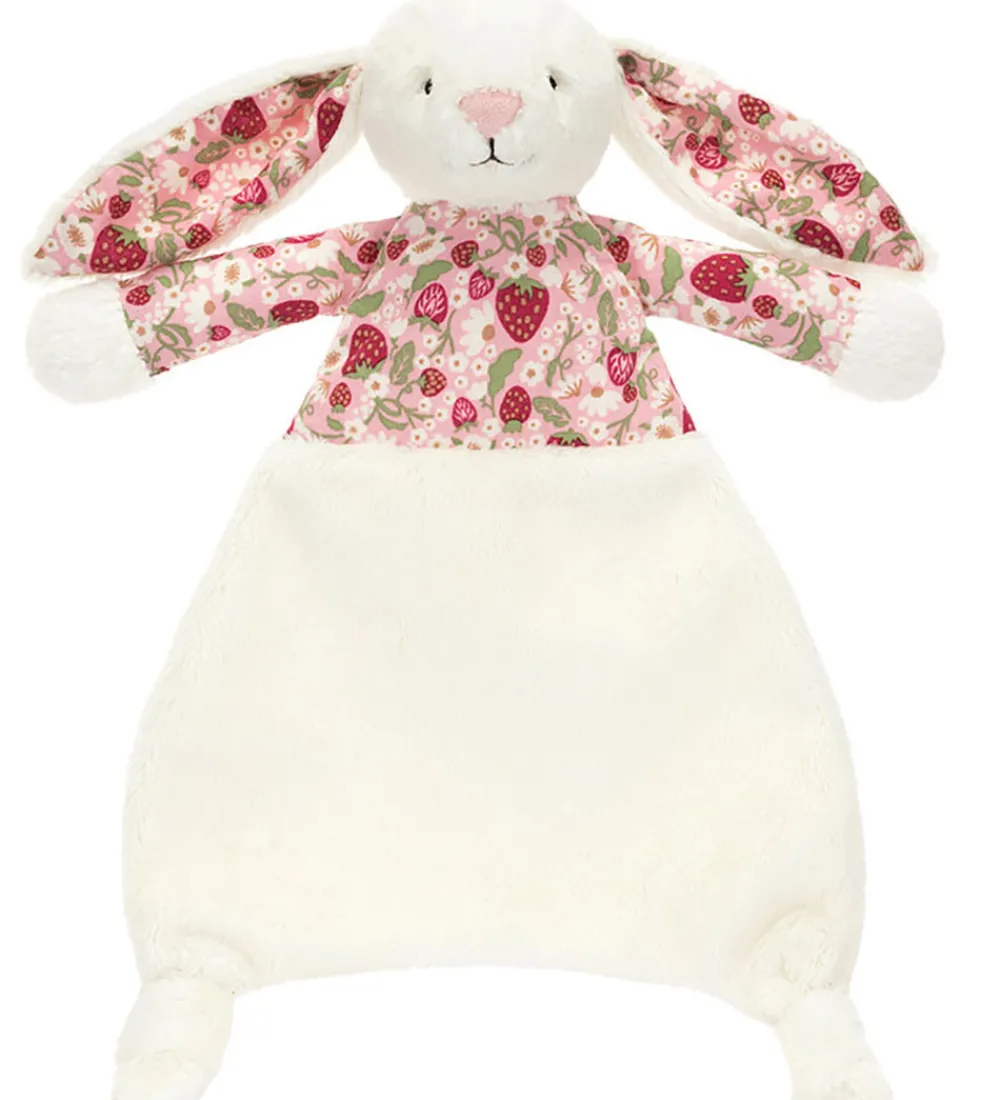 Jellycat Sutteklude Og Nusseklude>Nusseklud - 27x20 cm - Blossom Cream Bunny Berry