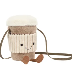 Jellycat Skuldertasker>Skuldertaske - 20x9 cm - Amuseable Coffee-To-Go