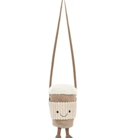 Jellycat Skuldertasker>Skuldertaske - 20x9 cm - Amuseable Coffee-To-Go