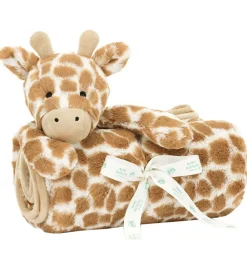 Jellycat Tæpper|Sutteklude Og Nusseklude>Tæppe - 56x70 cm - Bashful Giraffe Blankie