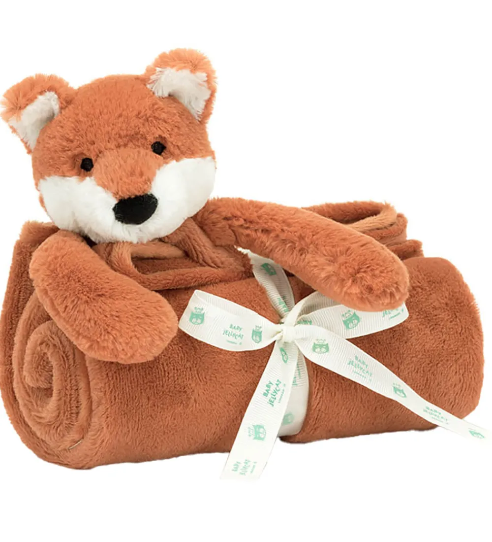 Jellycat Tæpper>Tæppe - 56x70 cm - Bashful Fox Blankie