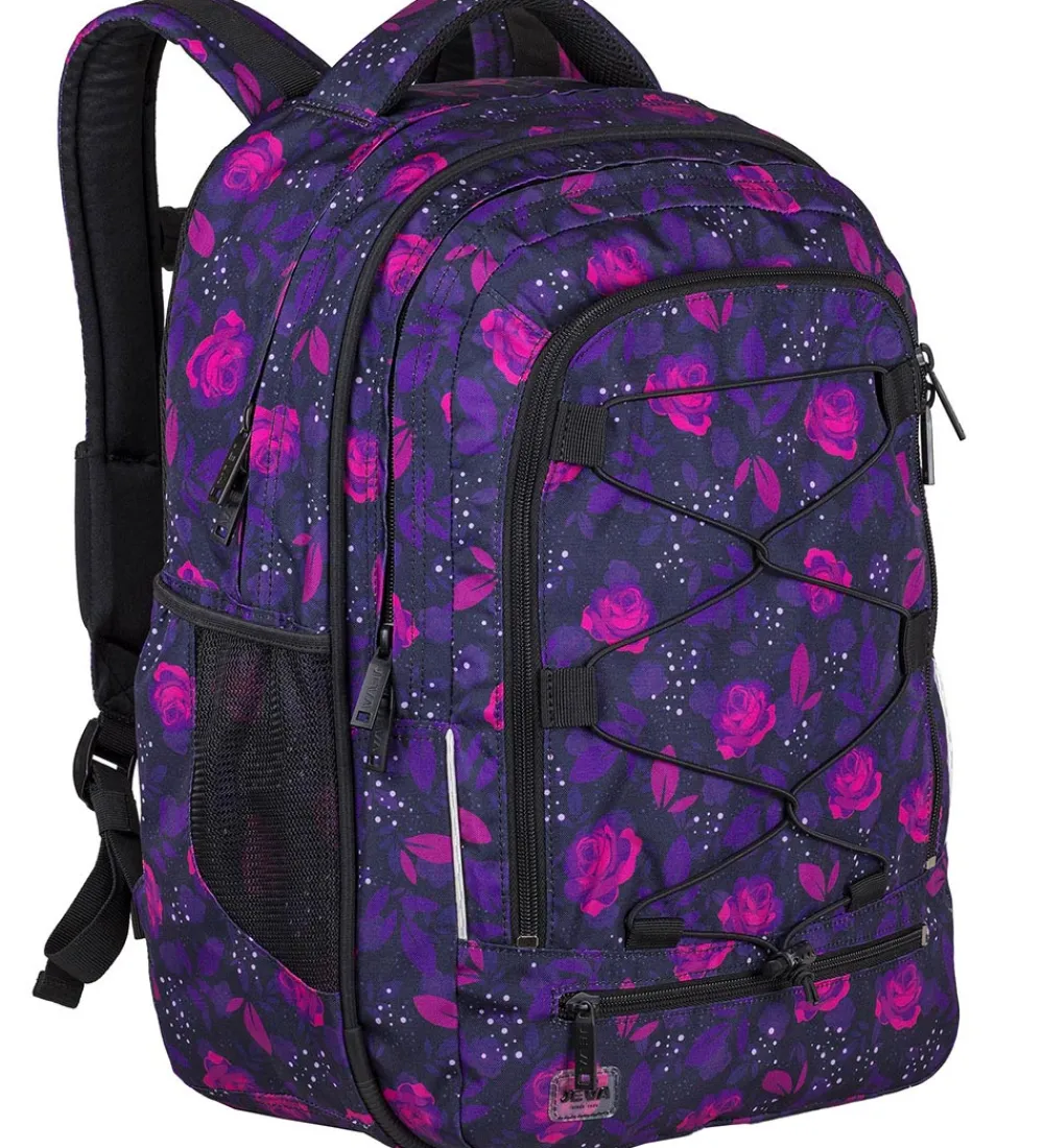 Jeva Skoletasker>Skoletaske - Survivor - Dark Rose