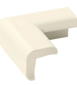 Børn Jippies Kant- Og Hjørnebeskyttere|Børnesikkerhed|Hjørnebeskyttere - Skum - 4 stk. - Hvid