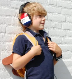 Jippies Høreværn>Høreværn - Rød/Hvid/Blå