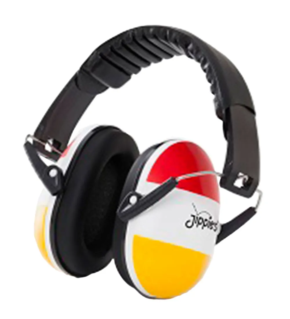 Jippies Høreværn|Høreværn - Rød/Hvid/Gul