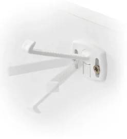 Børn Jippies Børnesikkerhed|Børnelåse>Skuffelås - 4 stk. - Hvid