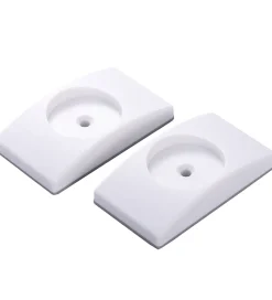 Børn Jippies Børnesikkerhed|Kant- Og Hjørnebeskyttere>Vægbeskyttere Til Sikkerhedsgitter - 2 stk. - Hvid