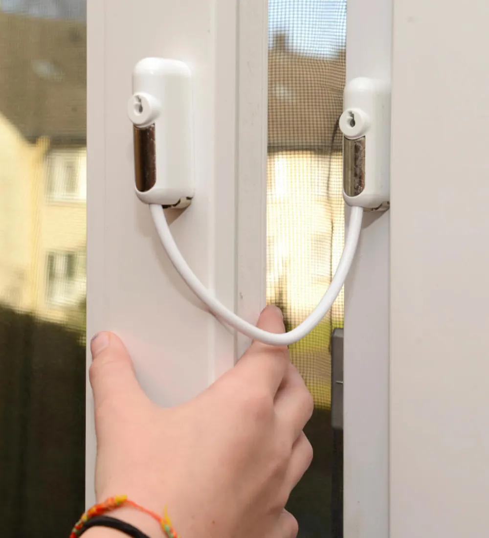 Børn Jippies Børnesikkerhed|Børnelåse|Vindueslås - Hvid