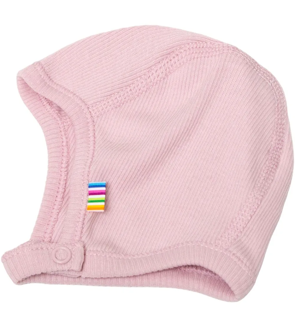 Børn Joha Babyhjelme>Babyhjelm - Rib - Støvet Rosa