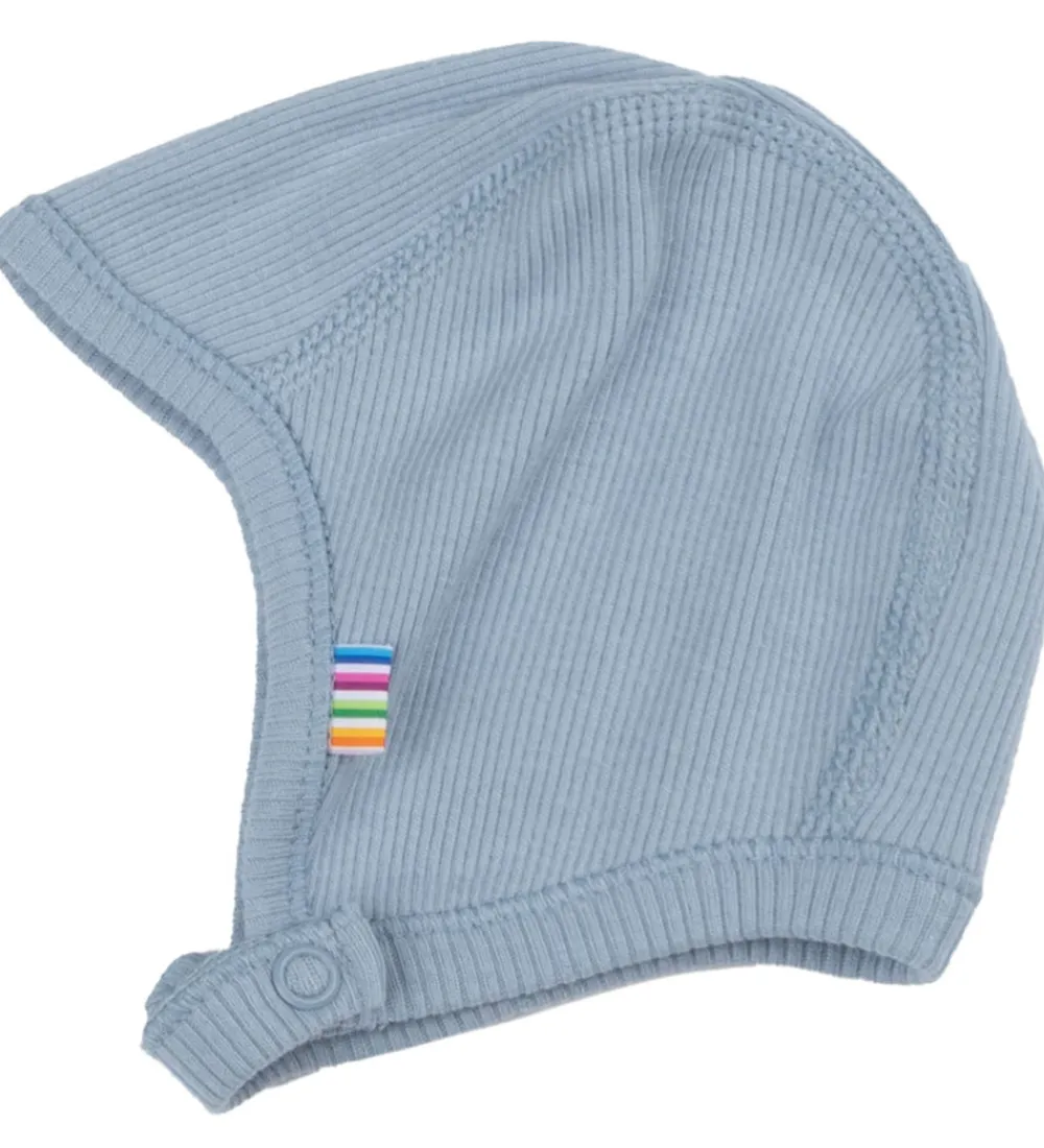 Børn Joha Babyhjelme|Babyhjelm - Rib - Støvet Blå