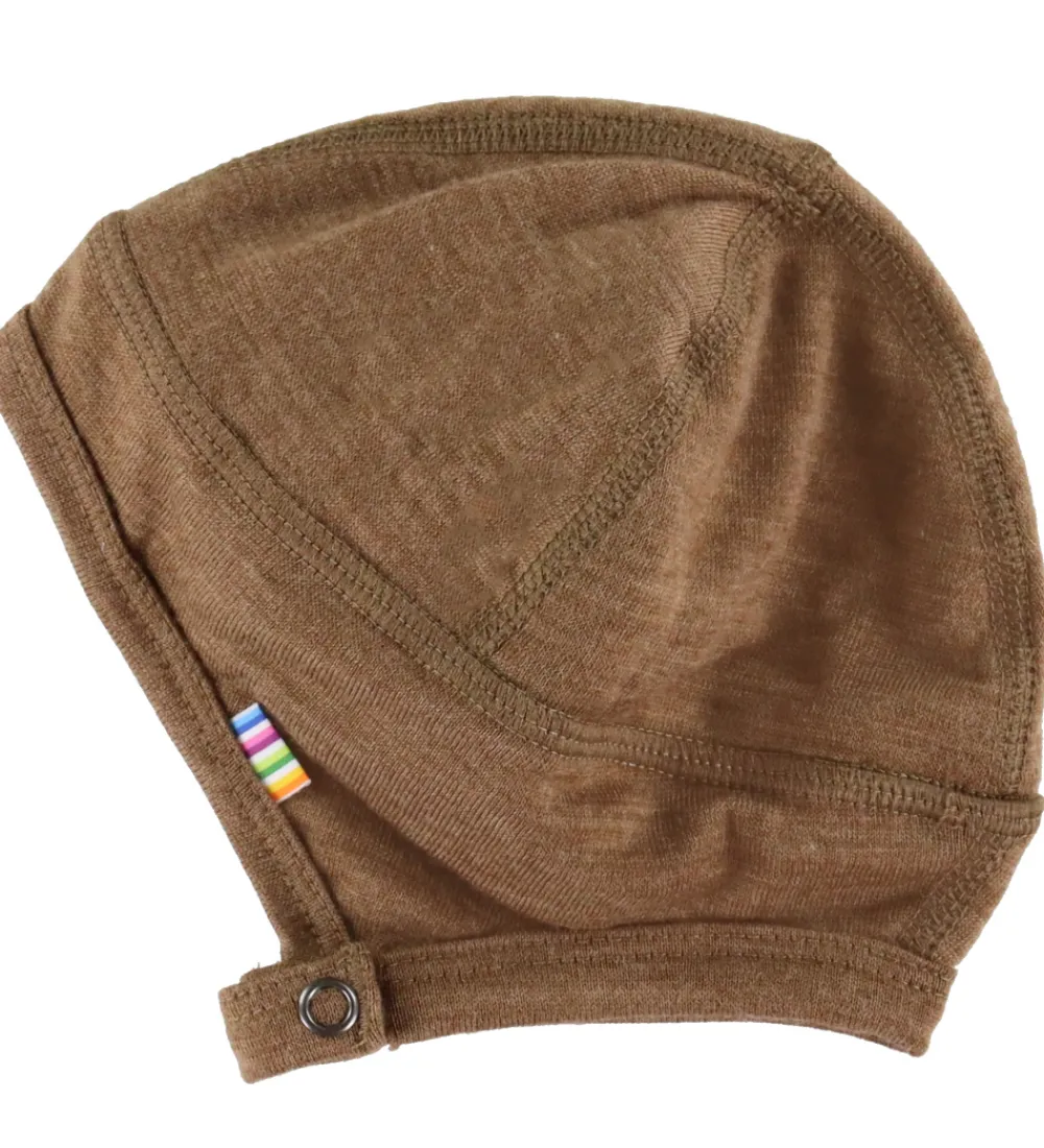 Børn Joha Babyhjelme|Babyhjelm - Uld - 2-lags - Varm Brun
