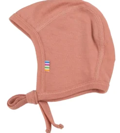 Børn Joha Babyhjelme|Babyhjelm - Uld - Laks