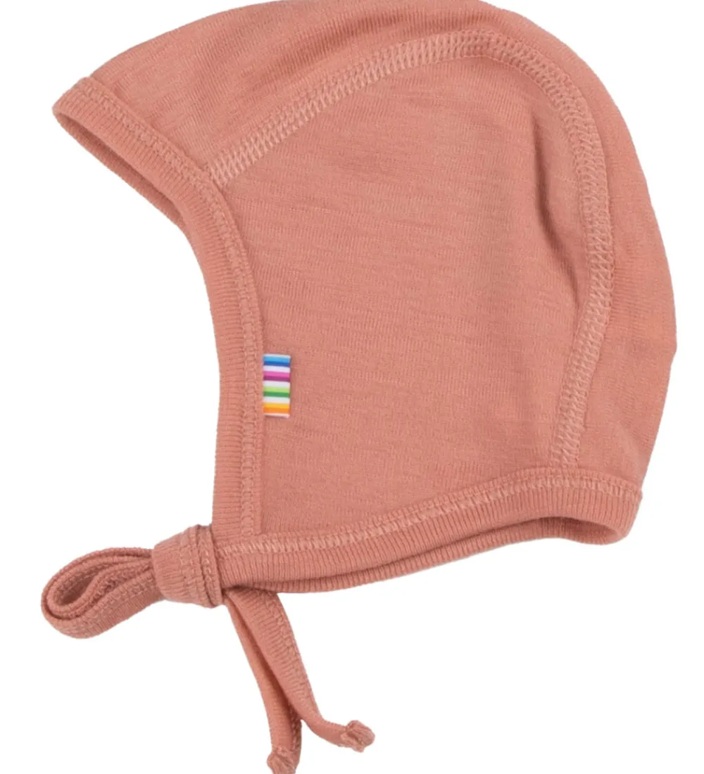 Børn Joha Babyhjelme|Babyhjelm - Uld - Laks