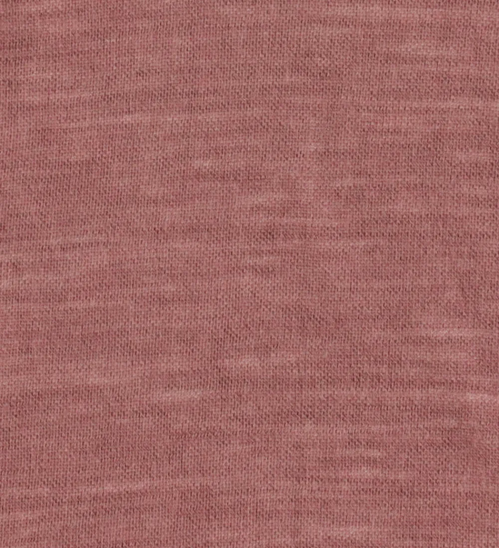 Børn Joha Babyhjelme>Babyhjelm - Uld/Bambus - Mørk Rose