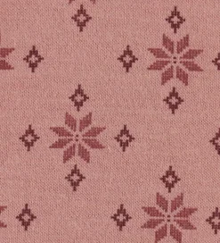 Børn Joha Babyhjelme|Babyhjelm - Uld/Bomuld - Rose m. Snefnug