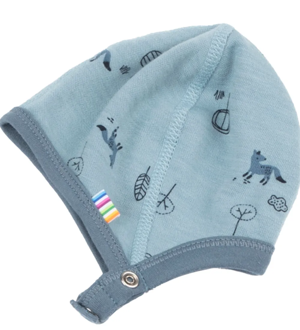 Børn Joha Babyhjelme>Babyhjelm - Uld/Bomuld - Blå