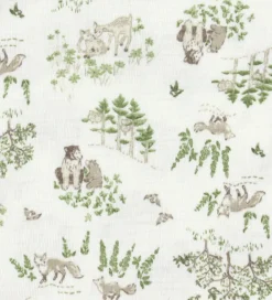 Børn Joha Babyhjelme>Babyhjelm - Uld/Silke - Off White m. Træer