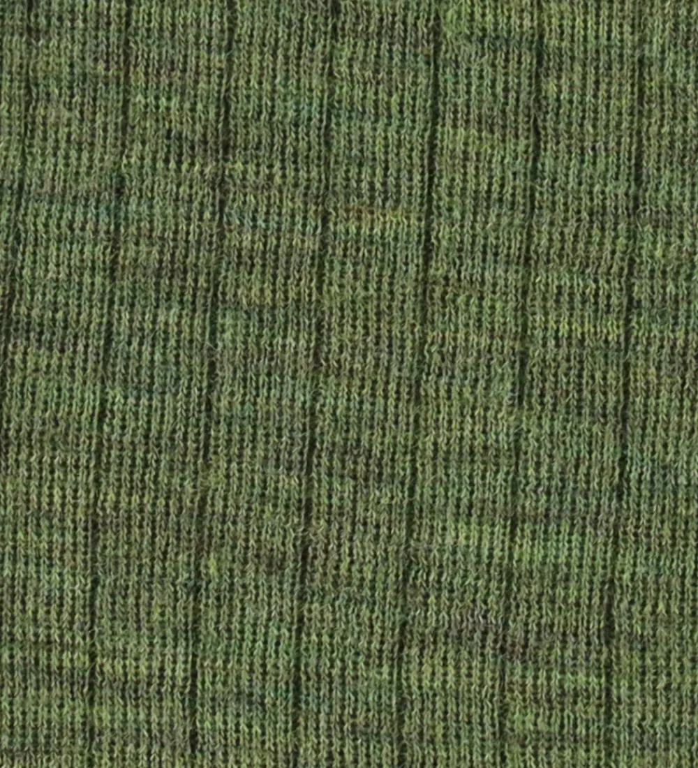 Børn Joha Uld>Bluse - Uld - Rib - Mørk Oliven