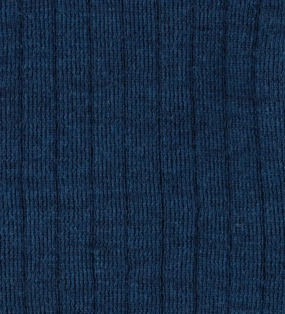 Børn Joha Bodyer|Uld>Body l/æ - Uld - Rib - Mørk Turkis