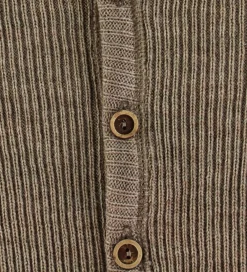 Børn Joha Cardigans|Unisex-Tøj|Cardigan - Strik - Uld - Beige Meleret